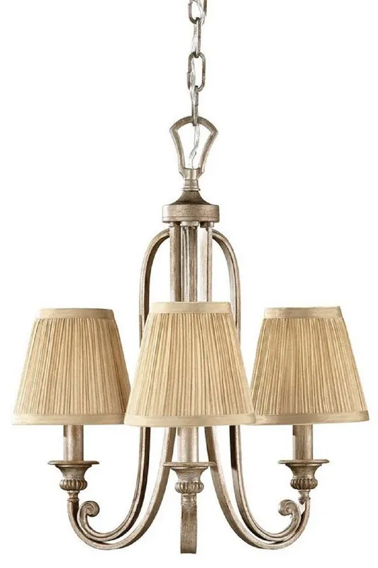 Sale Casa Padrino lampadario barocco argento / oro Ø 48,3 cm - Lampadari in stile barocco
