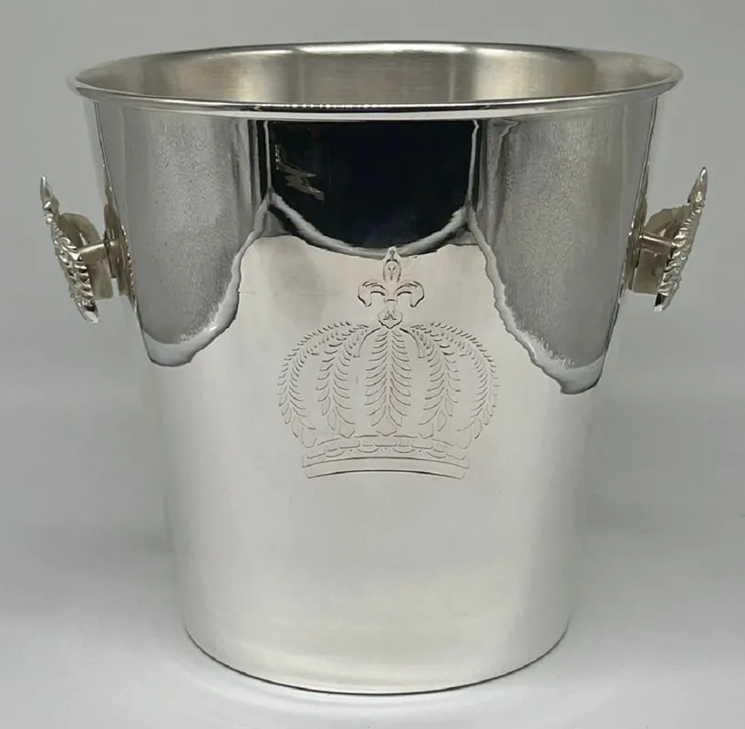 Pompöös di Casa Padrino refrigeratore per champagne barocco di lusso in argento A. 23 cm - disegnata da Harald Glööckler Letzte Chance