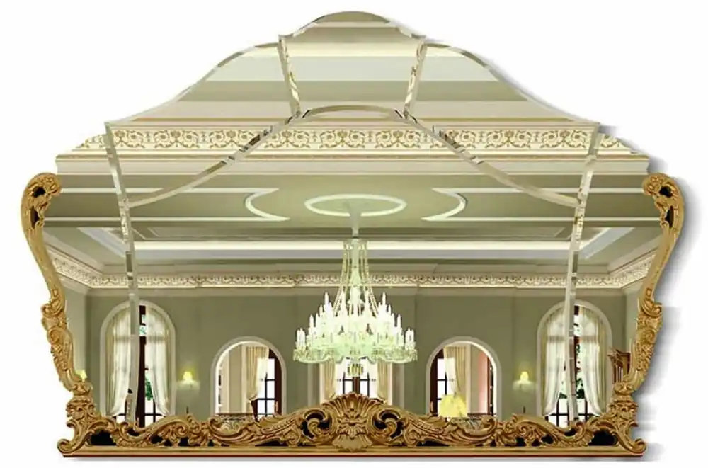 Ausverkauf Casa Padrino specchio barocco di lusso oro 209 cm - Specchio da parete in stile barocco - Fatto in Italia