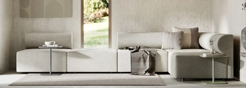 Sichere Zahlung Casa Padrino Divano ad Angolo di Lusso Grigio 360 x 180 cm - Divano Soggiorno Modulare - Mobili di Lusso