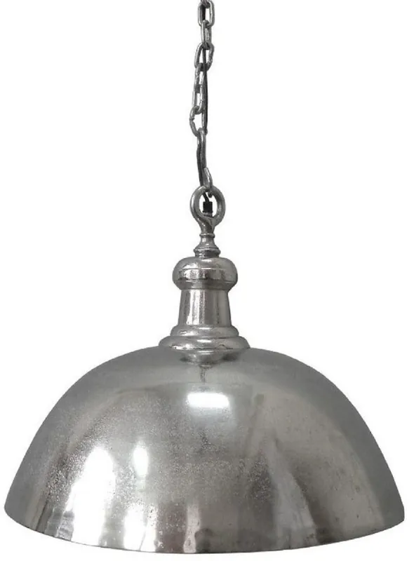 Casa Padrino lampada a sospensione in metallo stile industriale argento Ø 50 x A. 42 cm Sonderangebot