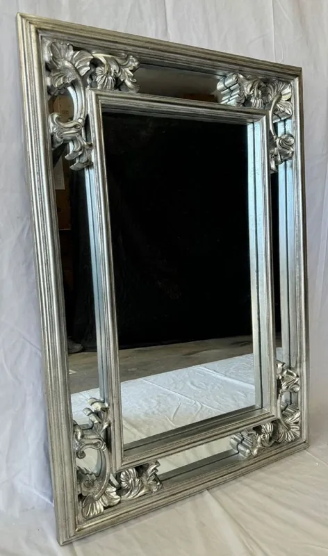 Casa Padrino specchio barocco argento A. 98 cm - Mobile in stile barocco Sonderangebot