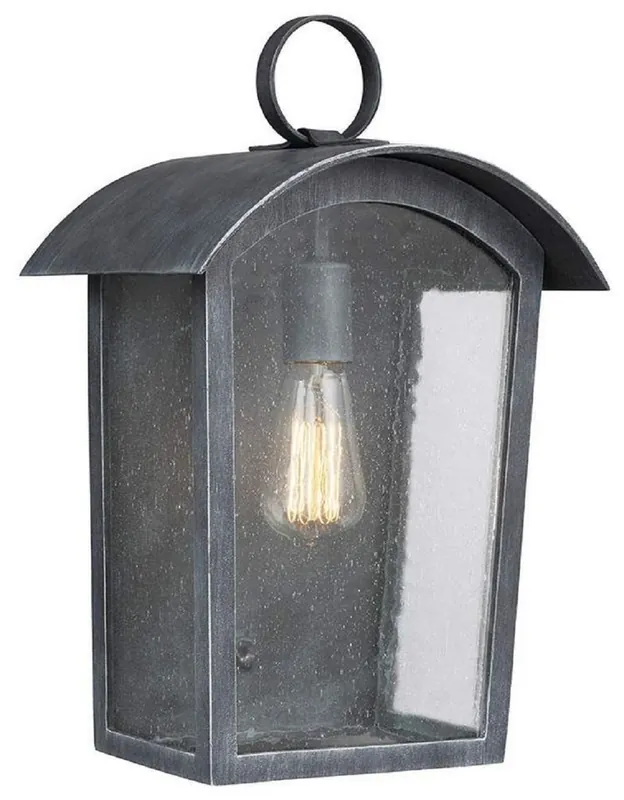 Schneller Versand Casa Padrino lampada da parete per esterni di lusso nero A. 41,3 cm - Illuminazione per esterni di lusso