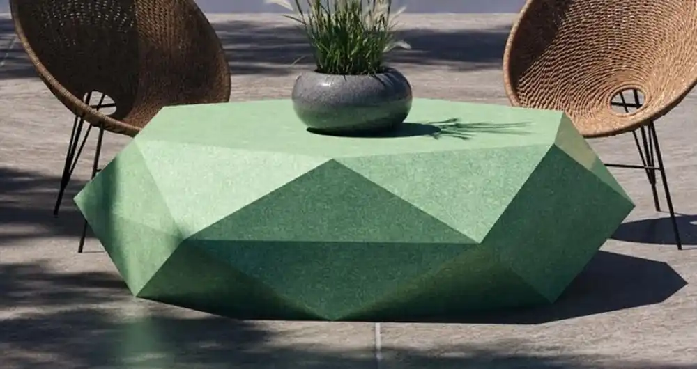 Günstig Casa Padrino tavolino da caffè di lusso in cemento verde 143 cm - Mobili per soggiorno e giardino