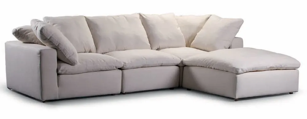 Jetzt Kaufen Casa Padrino divano angolare di lusso grigio 280 x 200 cm - Divano da soggiorno modulare