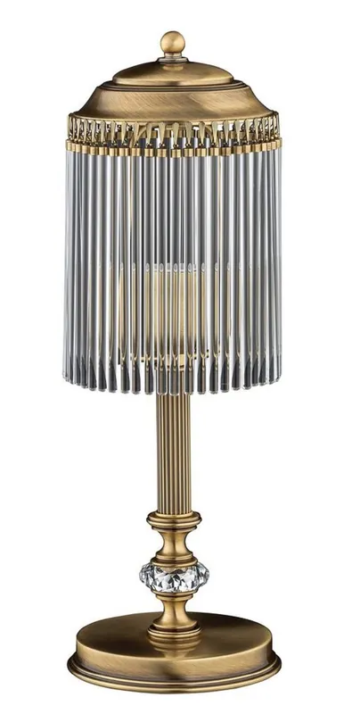 Günstig Casa Padrino lampada da tavolo barocco di lusso in cristallo ottone con patina A. 47 cm