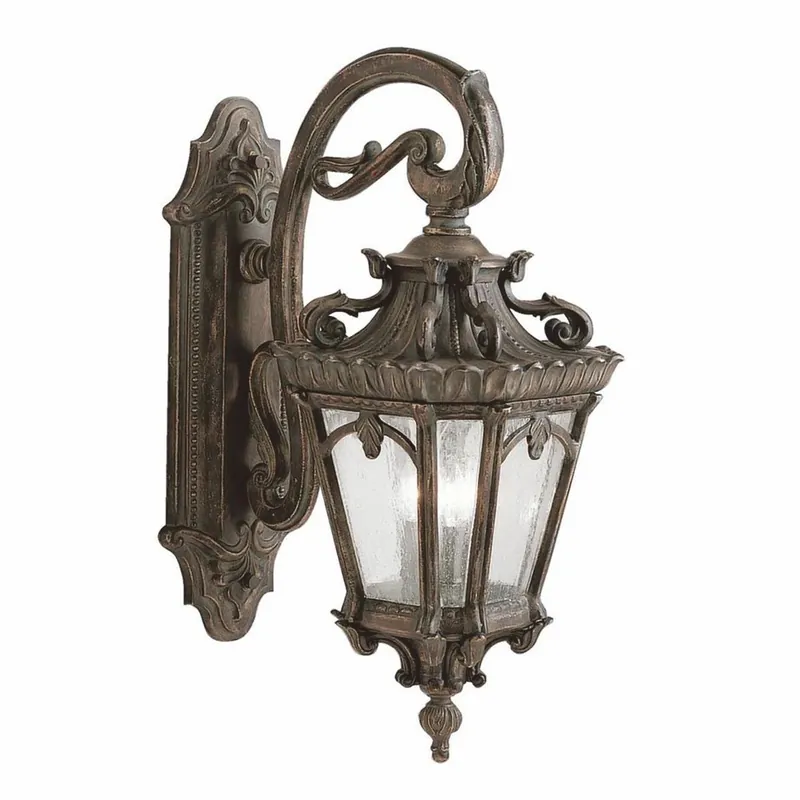 Kracherpreis Casa Padrino lampada da parete per esterno barocco bronzo antico A. 73,7 cm - Illuminazione esterna