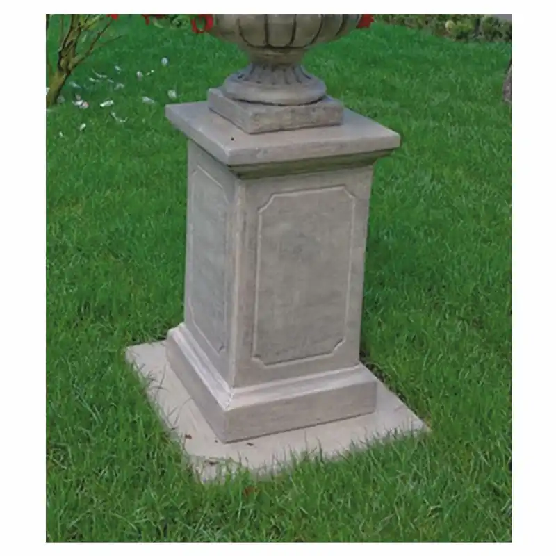 Casa Padrino piedistallo decorativa da giardino barocco grigio A.70 cm - Accessori da giardino barocco Meistverkauft