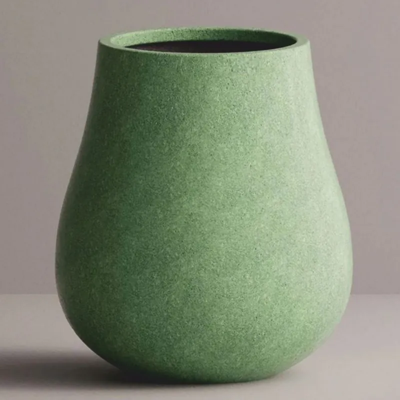 Beliebt Casa Padrino vaso da fiori in cemento di lusso per decorazione da giardino verde Ø 71 x A. 80 cm