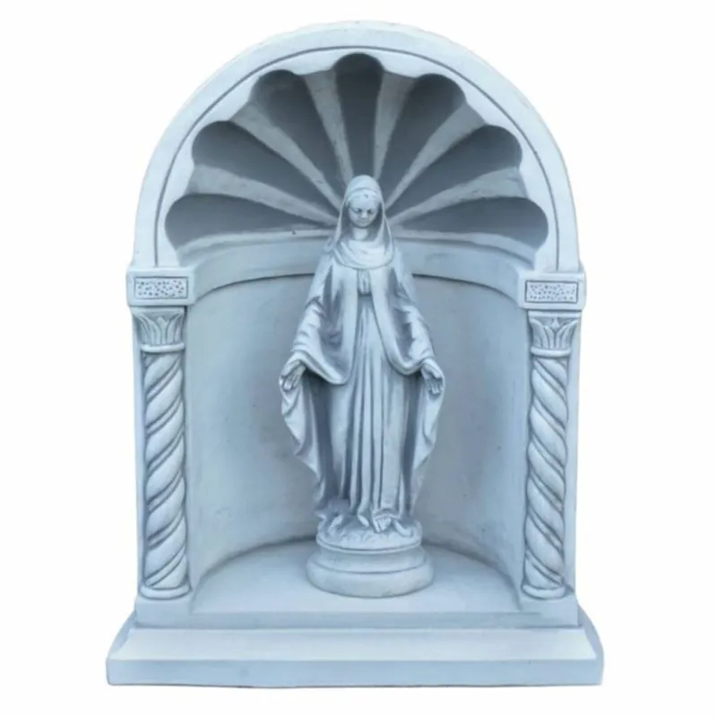 Jetzt Bestellen Casa Padrino cappella decorativa Art Nouveau del giardino in cemento con scultura grigio A. 66 cm