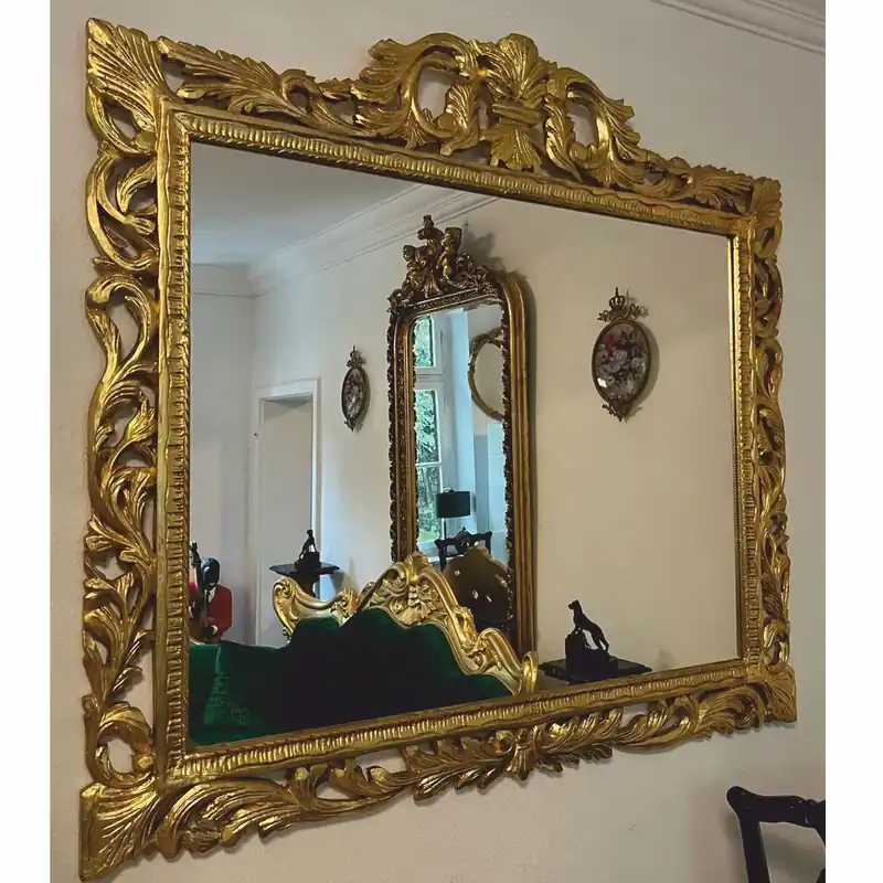 Kracherpreis Casa Padrino specchio barocco oro 153 x A. 140 cm - Interni in stile barocco