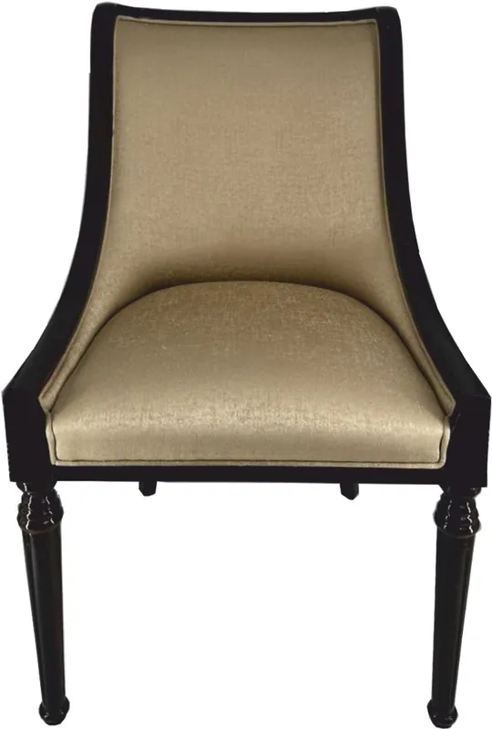 Casa Padrino sedia da pranzo barocco di lusso oro / nero A. 110 cm - Mobile barocco Rabatt