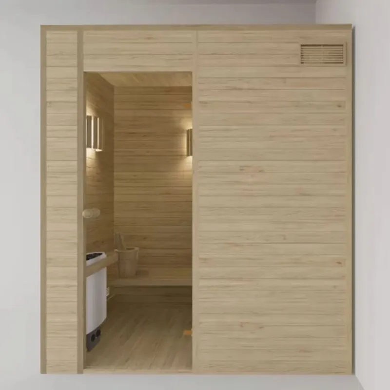 Wochenendangebot Casa Padrino sauna da interno di lusso per 2 persone naturale 200 x 100 x A. 190 cm