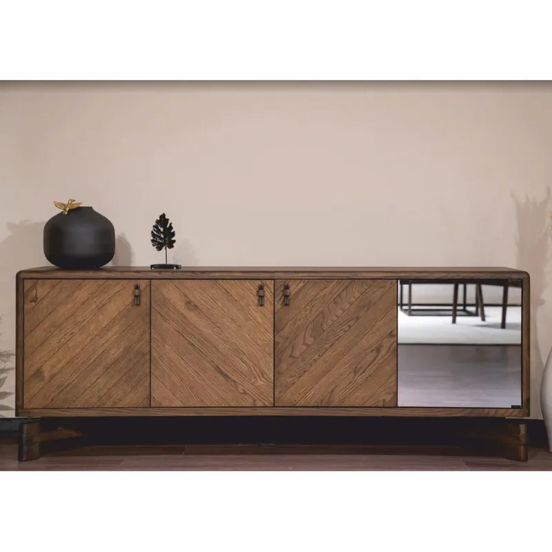 Casa Padrino credenza di lusso con 4 ante marrone 210 cm - Mobili di lusso Online Kaufen