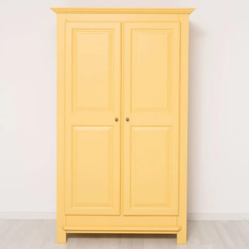 Jetzt Bestellen Casa Padrino armadio per camera da letto stile country giallo 121 cm - Mobili per camera da letto