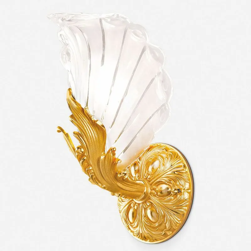 Meistverkauft Casa Padrino lampada da parete barocco di lusso oro / bianco 29 cm - Fatto in Italia