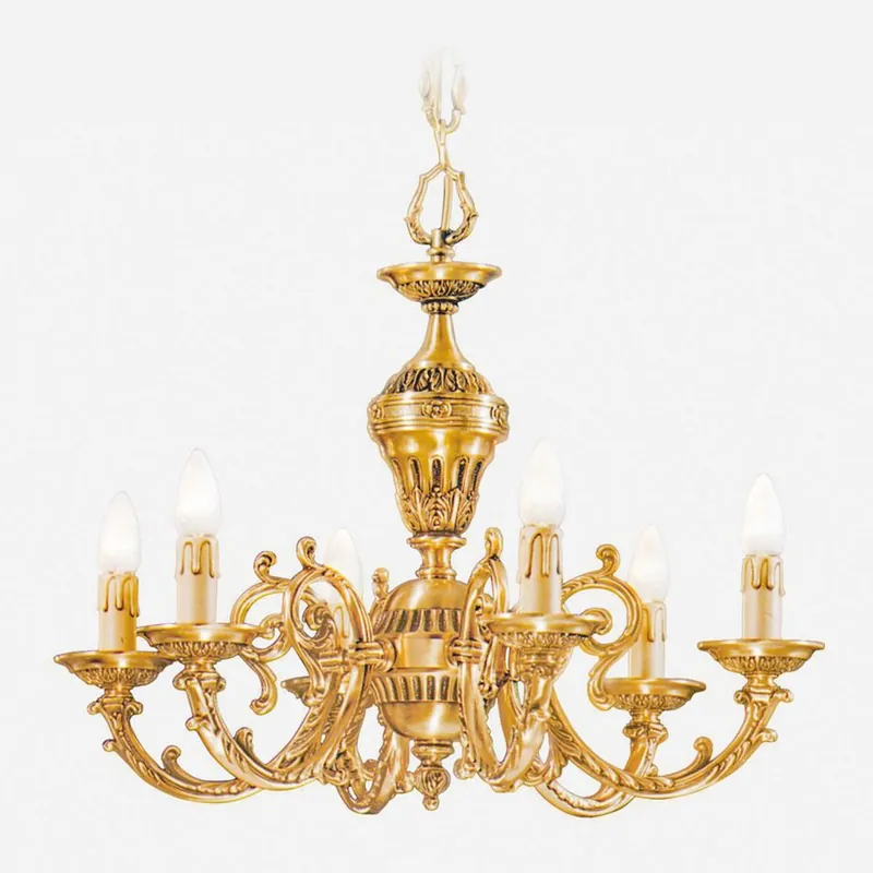 Casa Padrino lampadario barocco di lusso oro Ø 65 x A. 55 cm - Fatto in Italia Preiswert