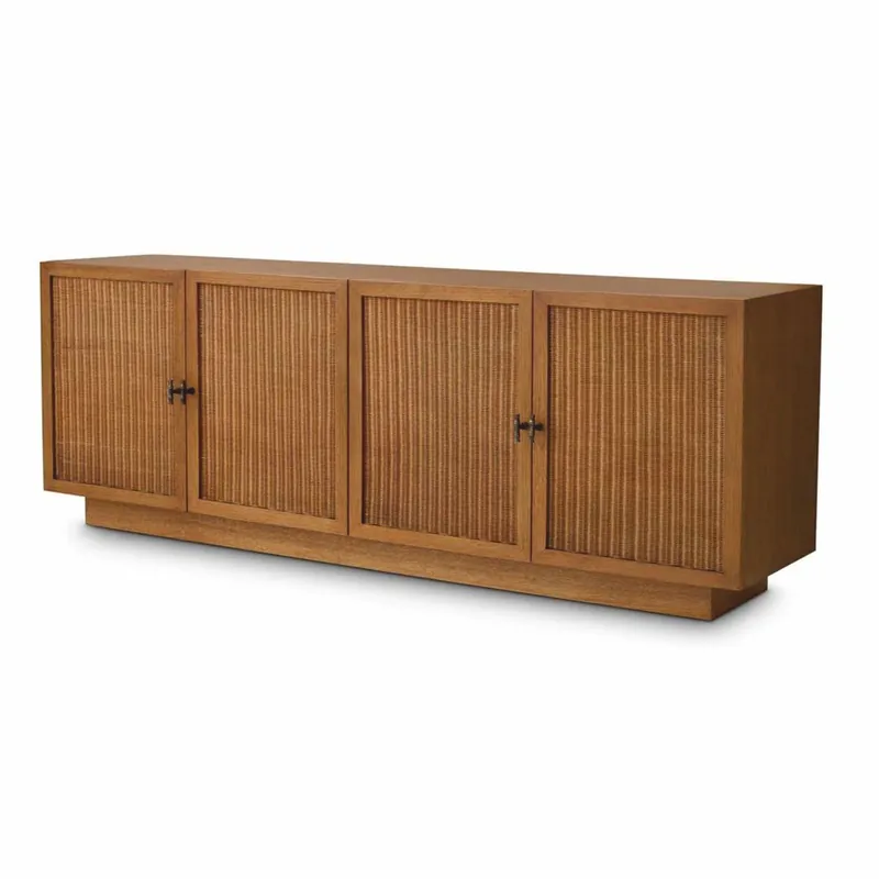 Casa Padrino credenza di lusso con 4 ante marrone / bronzo 220 cm - Mobili di lusso Kracherpreis