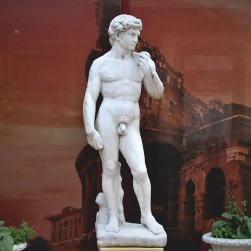 Casa Padrino scultura Art Nouveau del giardino uomo grigio A. 170 cm - Figura da giardino Ausverkauf
