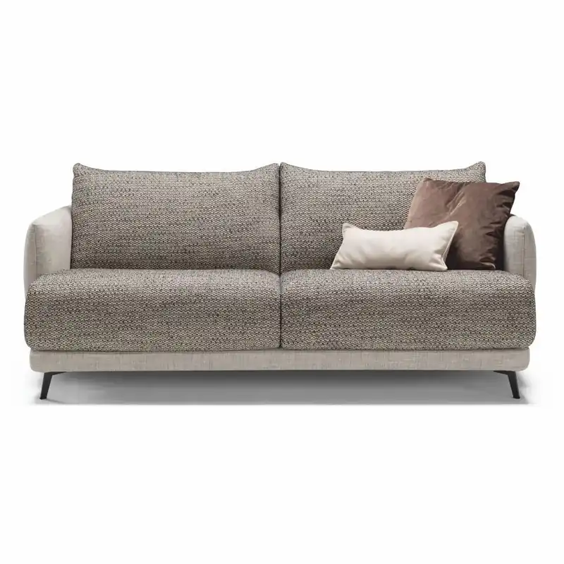 Meistverkauft Casa Padrino divano letto di lusso grigio / nero 215 cm - Divano soggiorno pieghevole