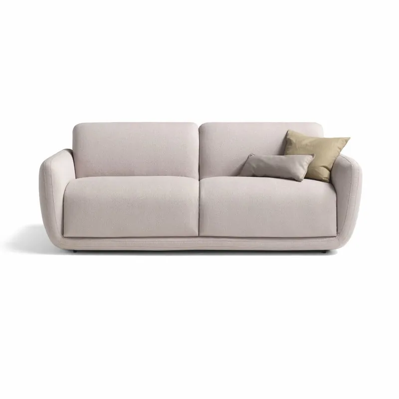 Preisknaller Casa Padrino divano letto di lusso grigio chiaro 222 cm - Divano soggiorno pieghevole