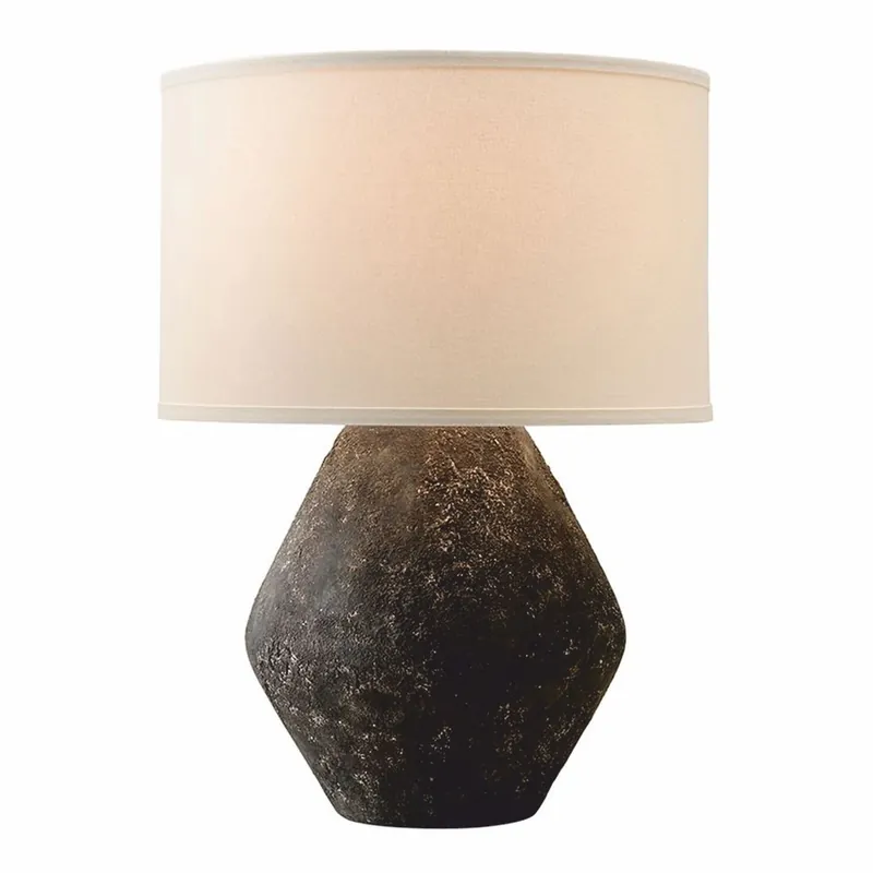 Casa Padrino lampada da tavolo di lusso nero / crema bianco A. 58,5 cm - Luci di lusso Heißes Angebot