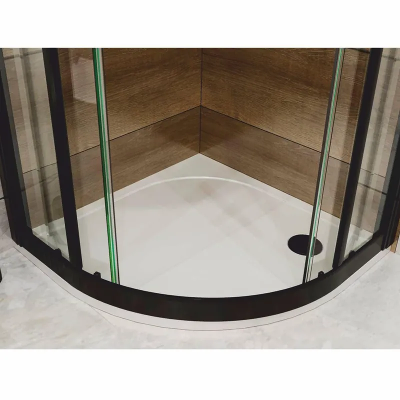 Nur Heute Casa Padrino piatto doccia di lusso bianco lucido 79,4 cm - Interno del bagno