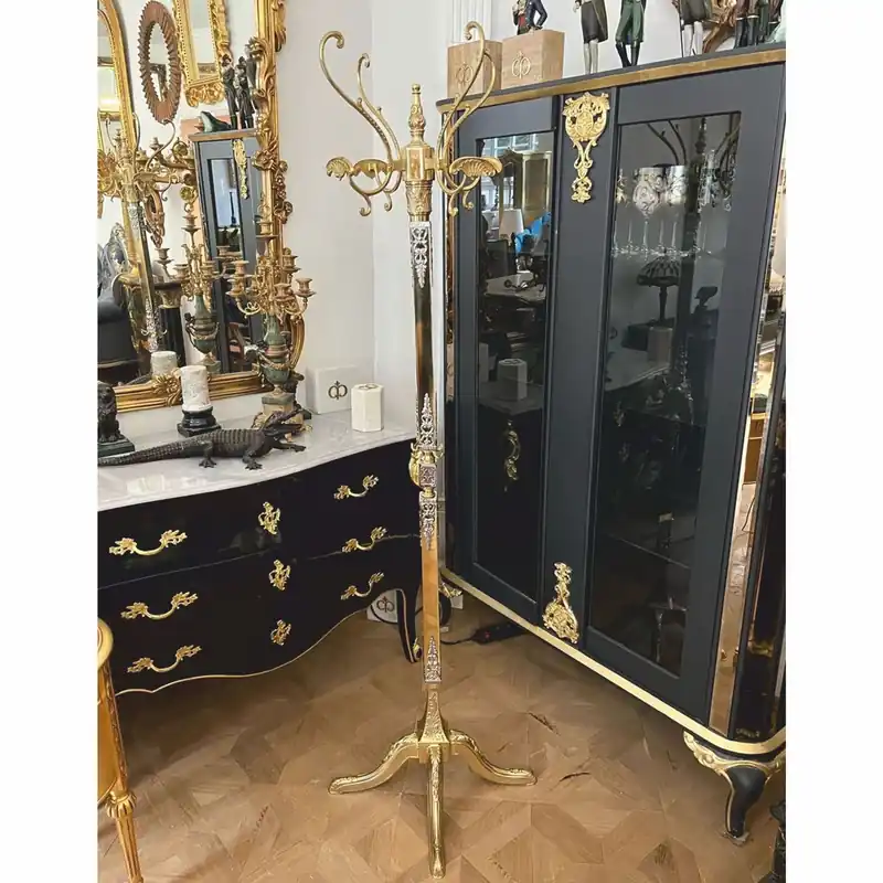 Beliebt Casa Padrino stand guardaroba barocco di lusso oro / argento A. 180 cm - Fatto in Italia