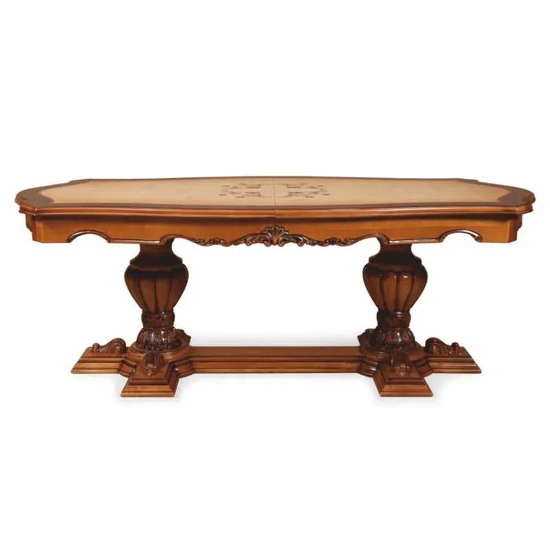 Super-Preis Casa Padrino tavolo da pranzo barocco di lusso marrone / naturale 310 cm - Mobili da pranzo barocco