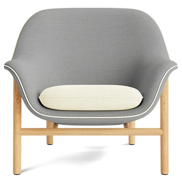 Neuheit Drape Sessel (Niedrig, Eiche) von Normann Copenhagen