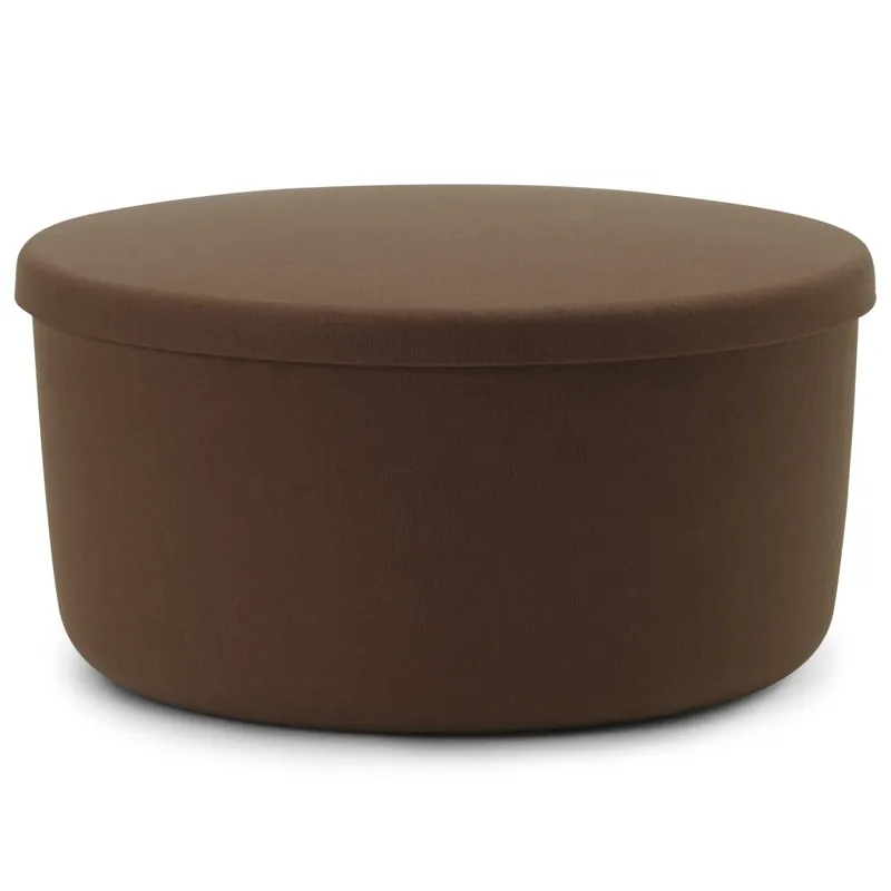 Preisknaller Hide Pouf (Groß) von Normann Copenhagen