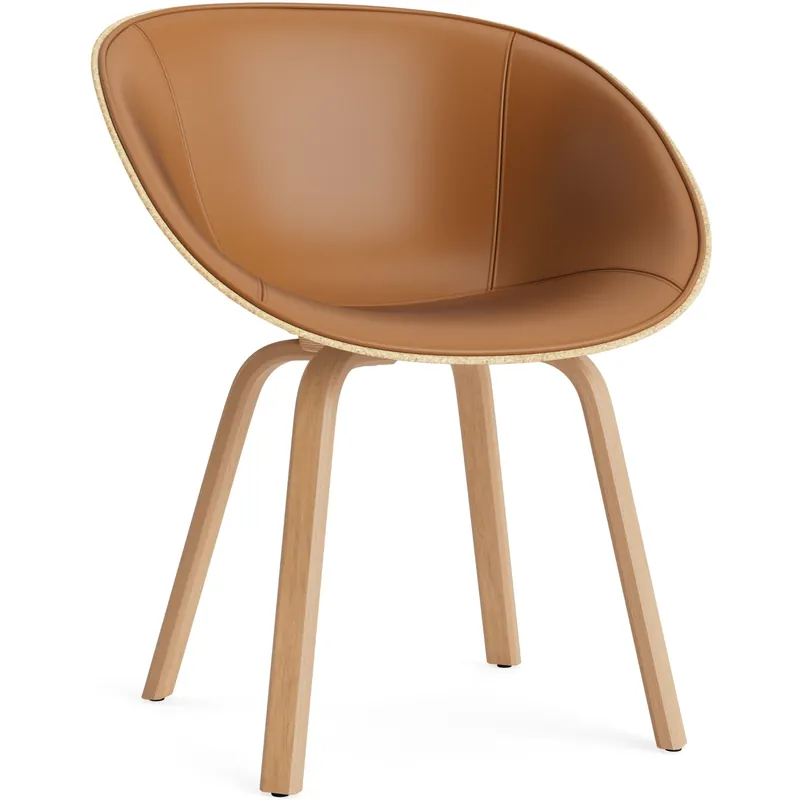 Preisreduziert Mat Armchair Wood (Frontpolster) von Normann Copenhagen