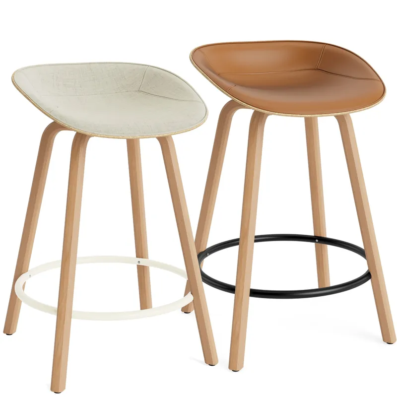 Mat Barstool 65cm (Frontpolster) von Normann Copenhagen Online Kaufen