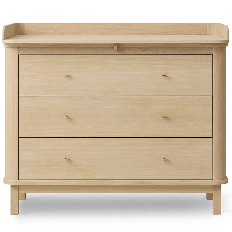 Top-Seller Wood Wickelkommode Eiche (3 Schübe) von oliver furniture
