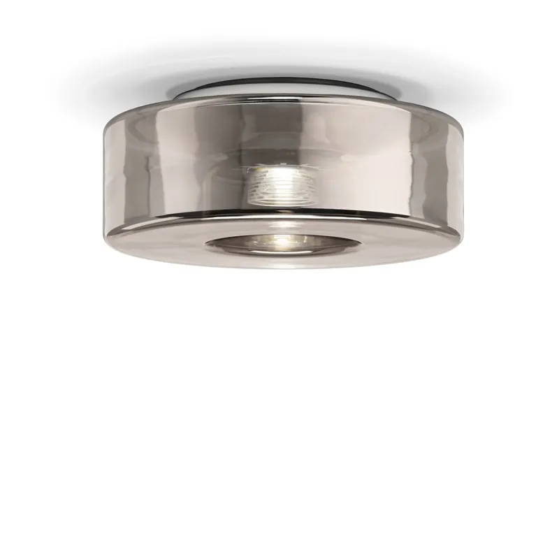 Finale Aktion Curling Ceiling LED (Glas Neusilber) von serien.lightning