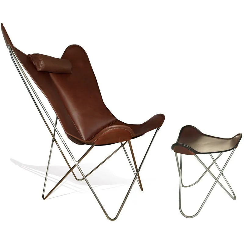 Angebot Hardoy - Grand Comfort Sessel und Hocker von Weinbaums