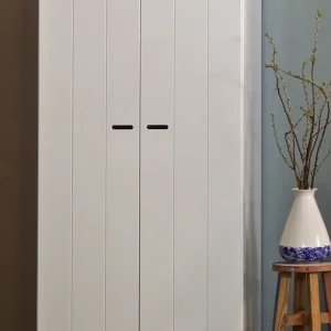 Markenprodukt woood Kleiderschrank System CONNECT BASIC weiss