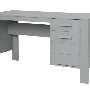 woood Schreibtisch DENNIS Kinder Kiefer FSC® betongrau grau Nur Für Kurze Zeit