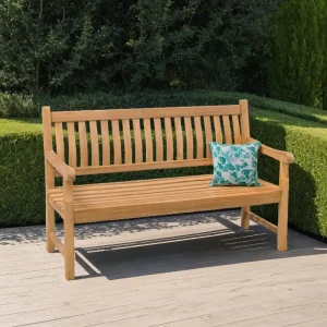 Direktkauf Teak Gartenbank 120 cm PATRICK Teakholz