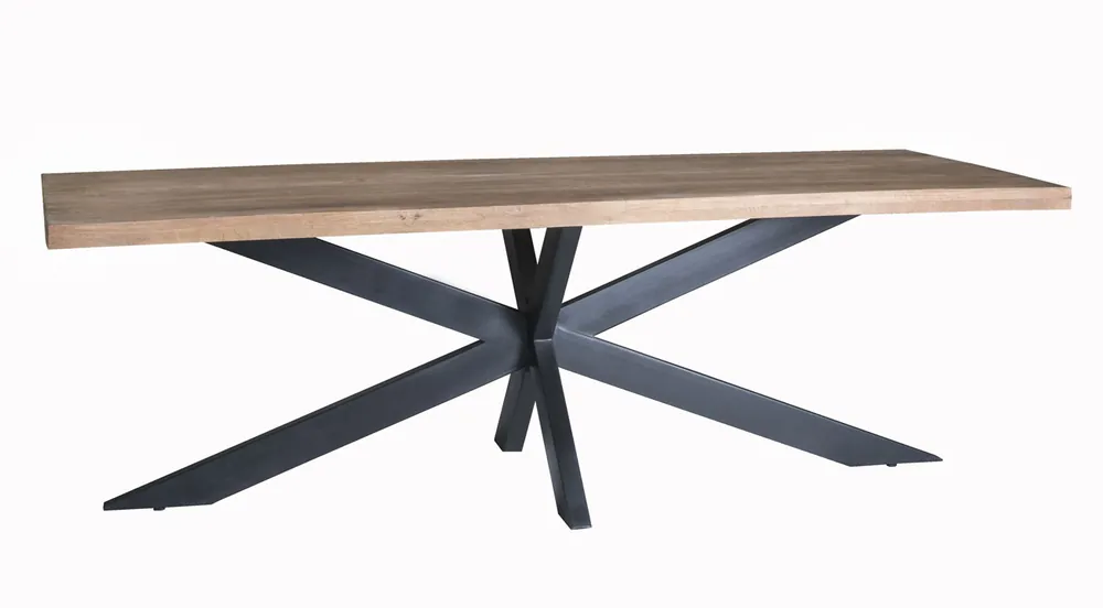 Neue Kollektion Esstisch Spider 220 x 100 cm Mangoholz