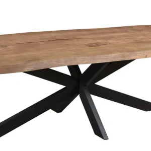 Neuheit Esstisch Spider 200 x 100 cm Mangoholz Baumstamm