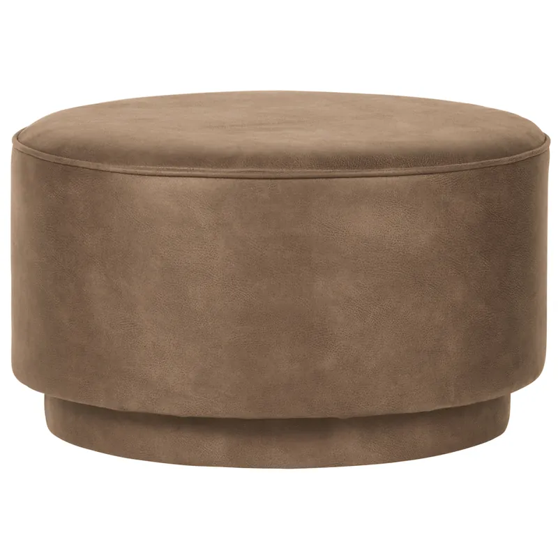 Hocker Polsterhocker Coffee cognac rund Ø 60 cm Kracherpreis