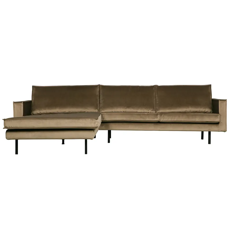 Expressversand Ecksofa Rodeo Samt Recamiere Links