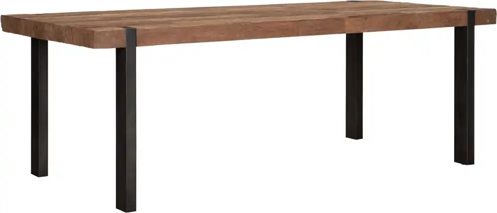 Ausverkauf Esstisch Beam 250 x 100 cm recyceltes Teakholz massiv