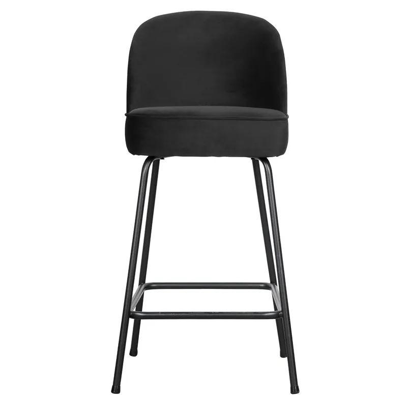 Barhocker Vogue SH 64 cm Samt schwarz Rabatt